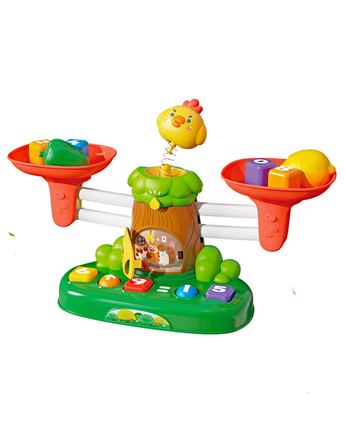 JUGUETE DIDÁCTICO BALANZA BEBÉ MULTICOLOR - 1