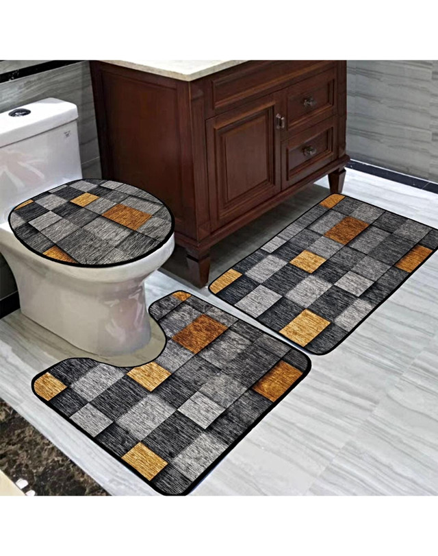 SET DE BAÑO ANTIDESLIZANTE DE 3 PIEZAS A3 - 3