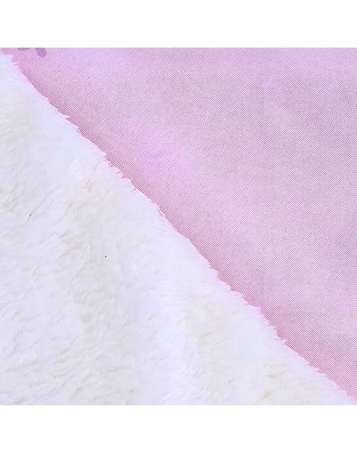 CUBRECAMA SHERPA INFANTIL PLAZA Y MEDIA FROZ - 3