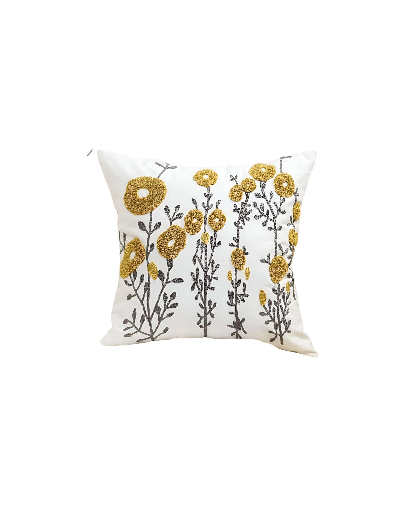 SET DE 6 FUNDAS BORDADAS 45X45 C1 - 1