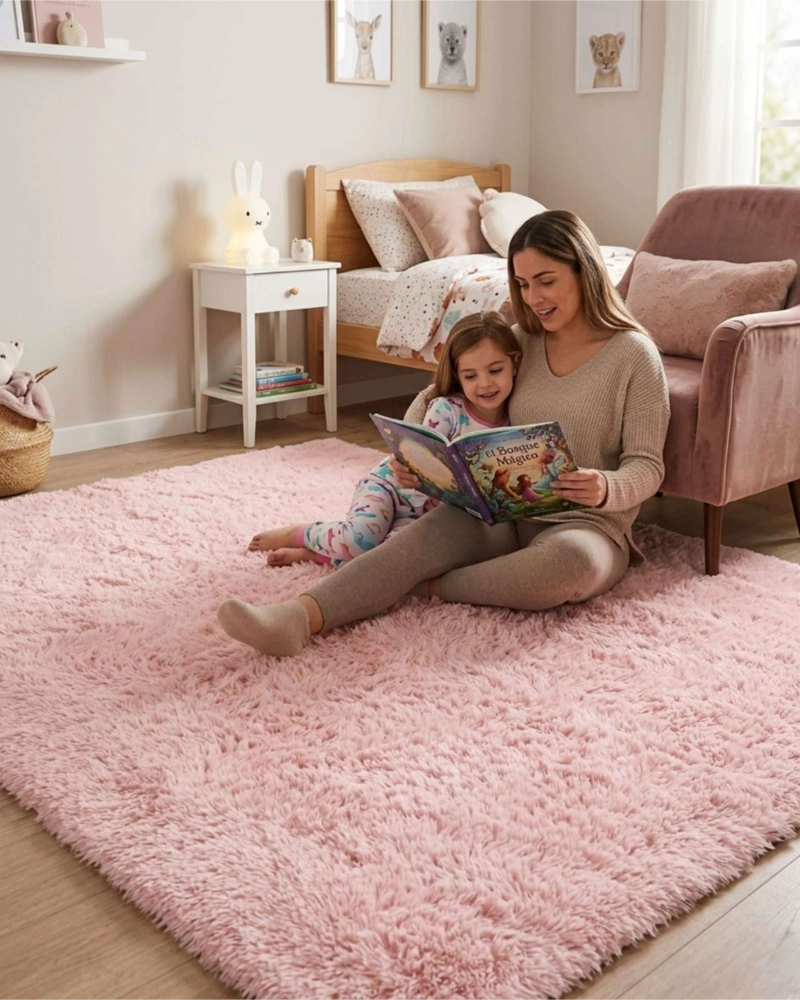 ALFOMBRA SHAGGY PELUDA EXTRA SUAVE VERANO / INVIERNO 300 X 200 CM - 1