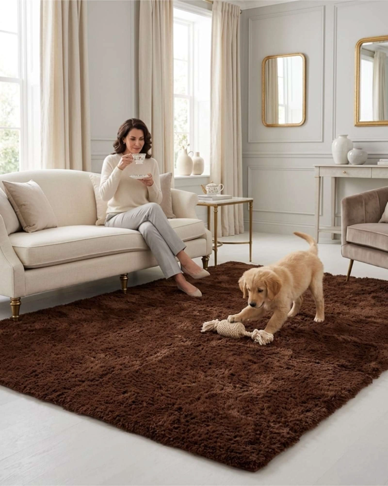 ALFOMBRA SHAGGY PELUDA EXTRA SUAVE VERANO / INVIERNO 180 X 200 CM - 2