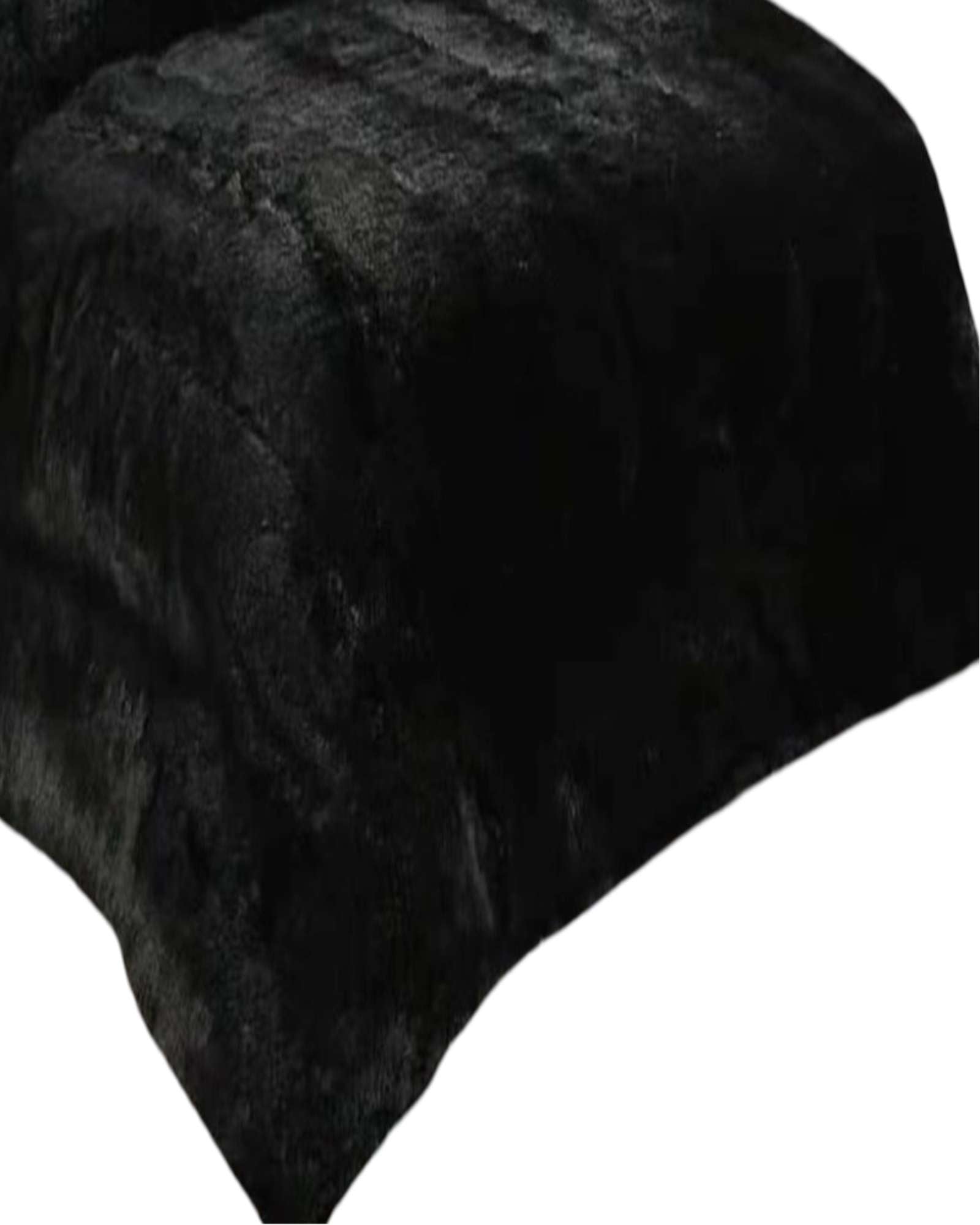 PLUMON PELUDO PLAZA Y MEDIA NEGRO - 2