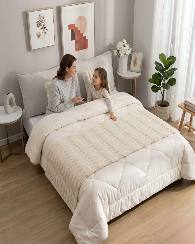 PIECERA DECORATIVA DISEÑO ESTILO BAMBU - 3