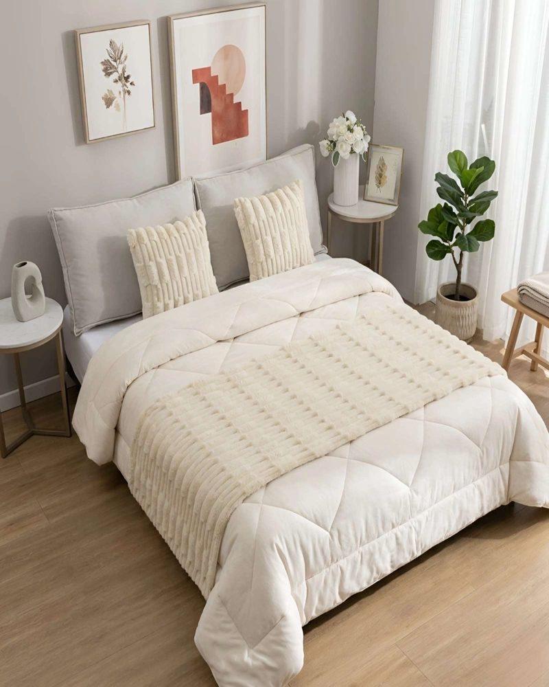 PIECERA DECORATIVA DISEÑO ESTILO BAMBU - 6