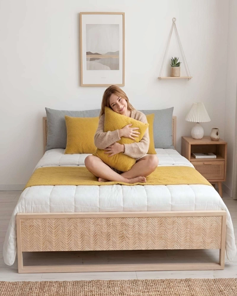 JUEGO DE PIECERA PLUSH CONFORT Y ESTILO PARA TU DORMITORIO - 2