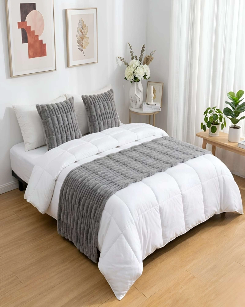 PIECERA DECORATIVA DISEÑO ESTILO BAMBU - 5