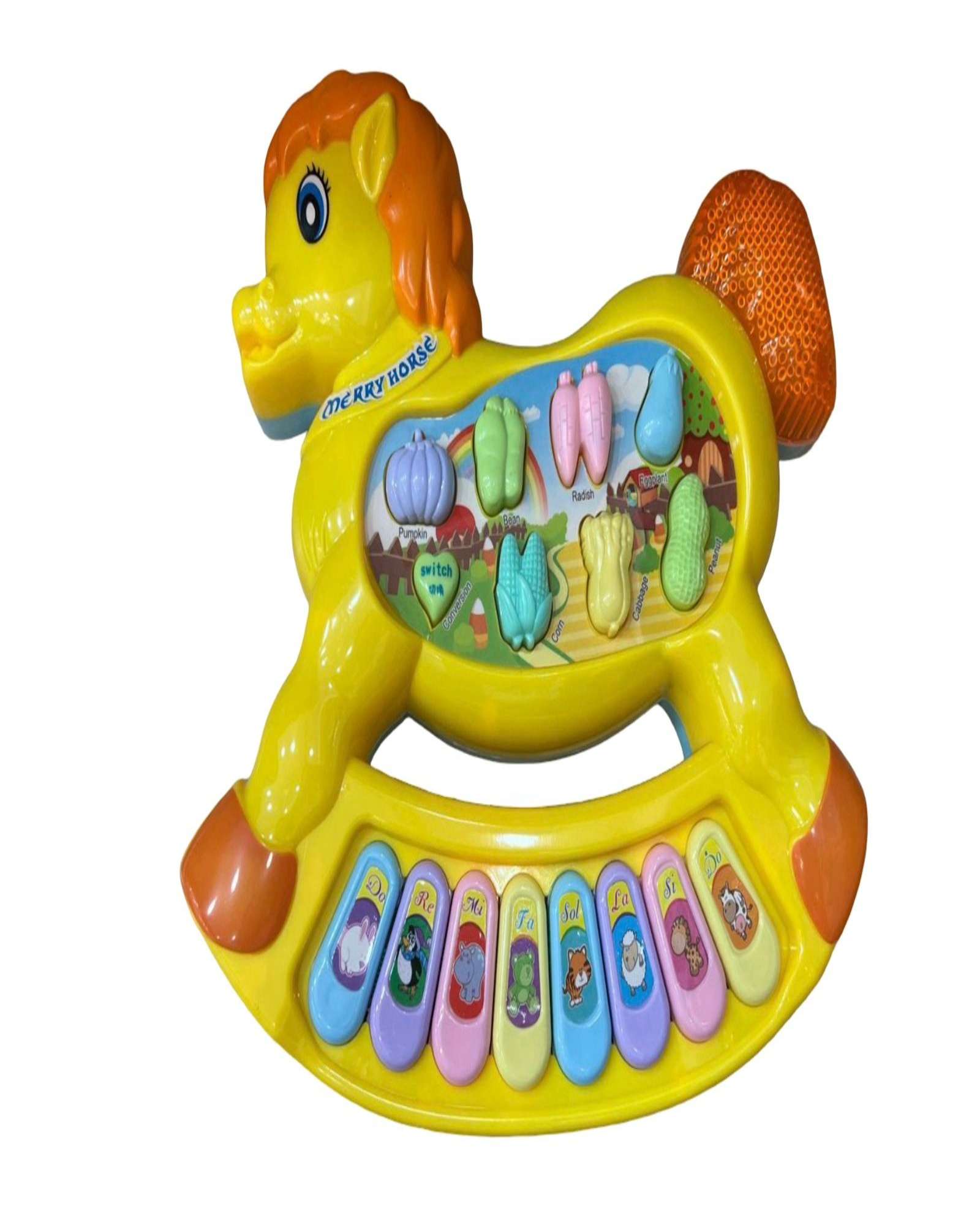 JUGUETE PIANO CABALLITO MUSICAL - 1