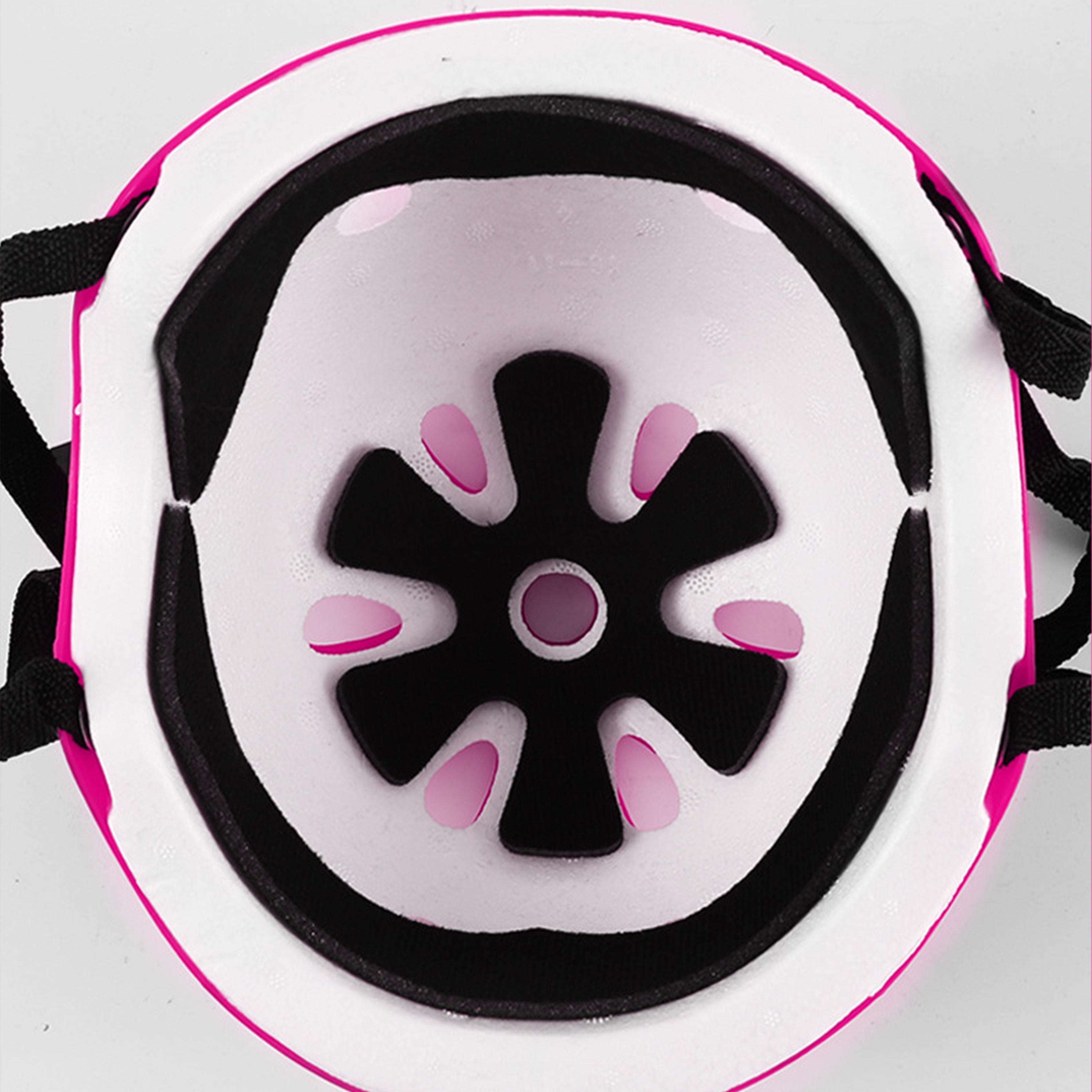 KIT PROTECCIÓN PARA PATINAR SEGURIDAD NIÑA ROSADO - 2