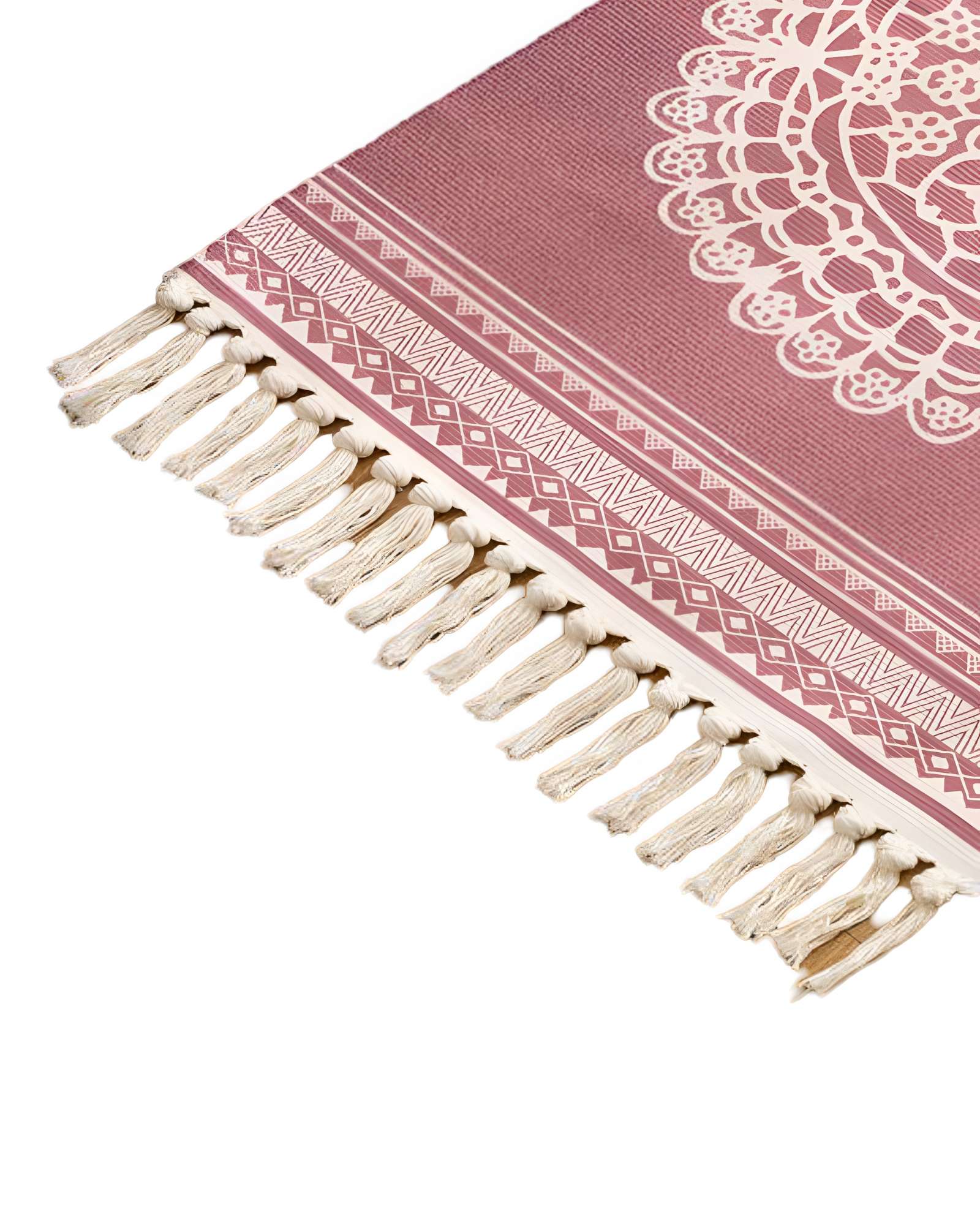 JUEGO DE 2 ALFOMBRAS DE LINO 60X90 CM PARA BAJADA DE CAMA - 2