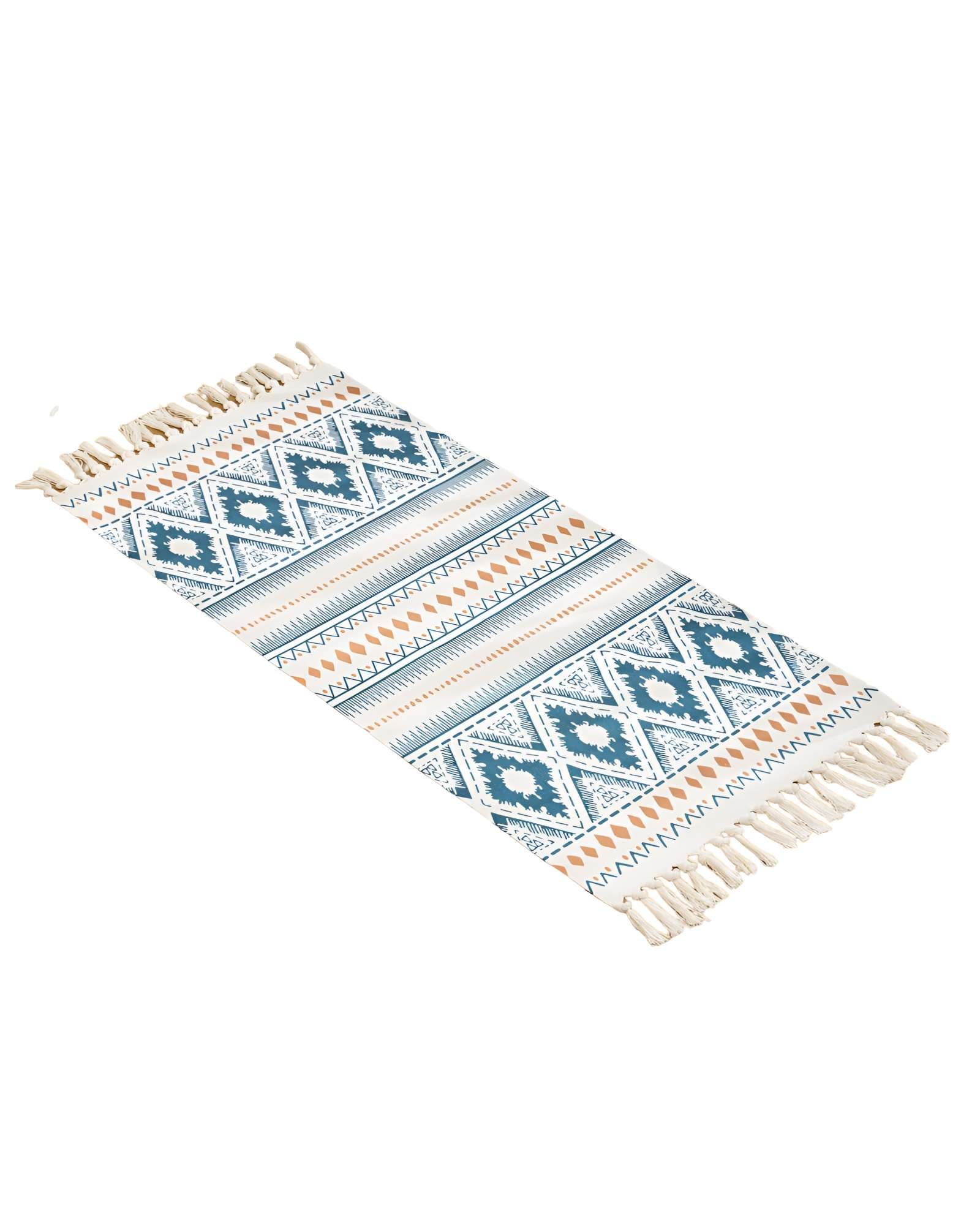 JUEGO DE 3 ALFOMBRAS DE LINO 60X90 CM PARA BAJADA DE CAMA - 1
