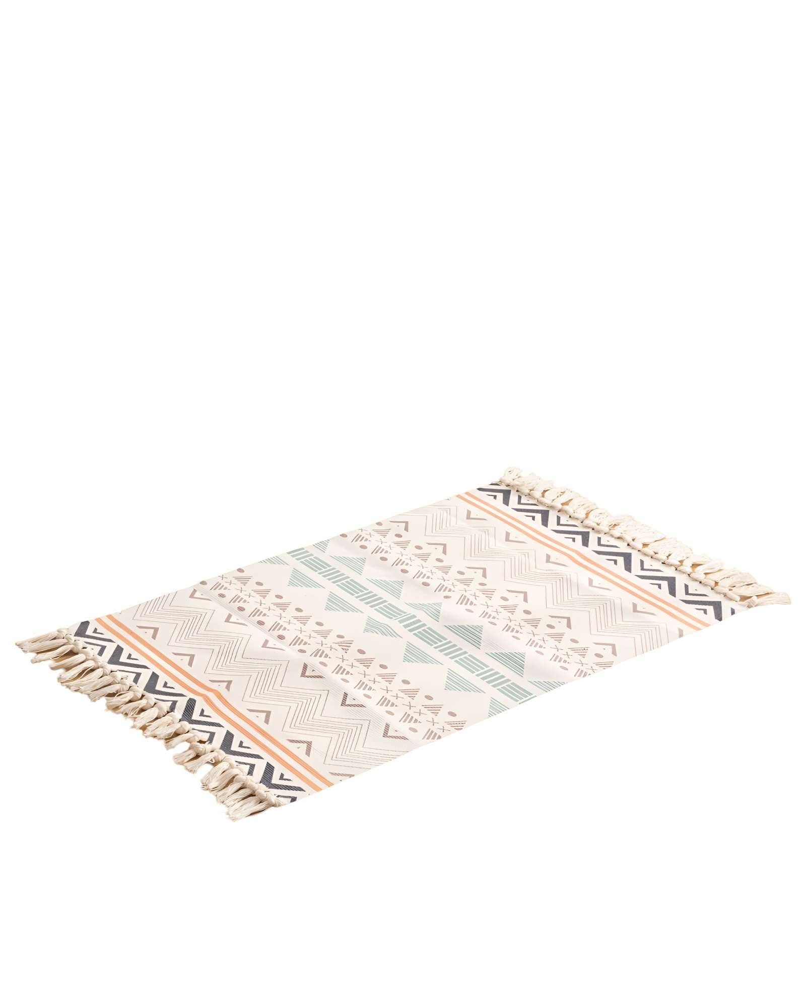 JUEGO DE 3 ALFOMBRAS DE LINO 60X90 CM PARA BAJADA DE CAMA - 1