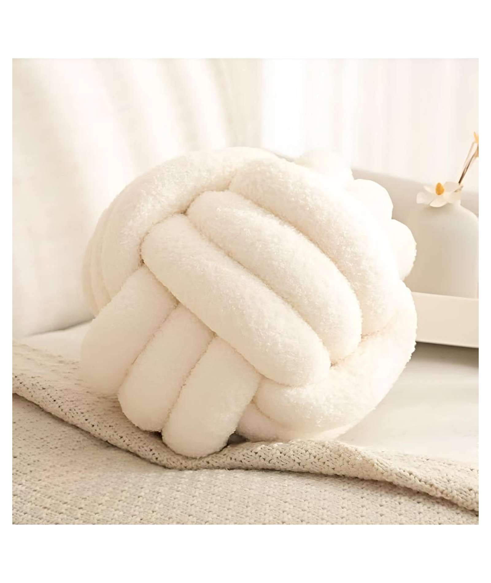 COJIN NUDO BLANCO 22 CM - 3