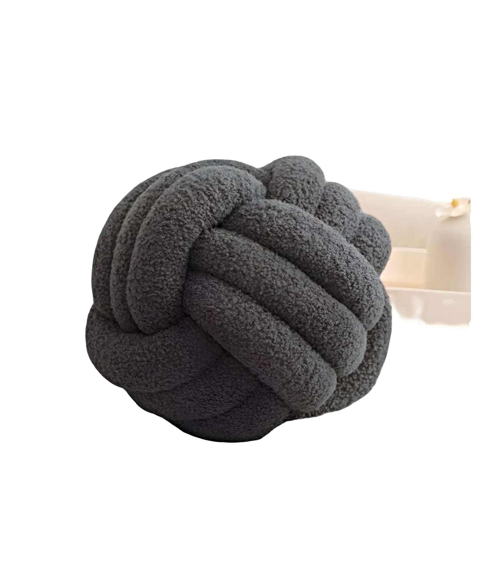 COJIN NUDO GRIS 22 CM - 1