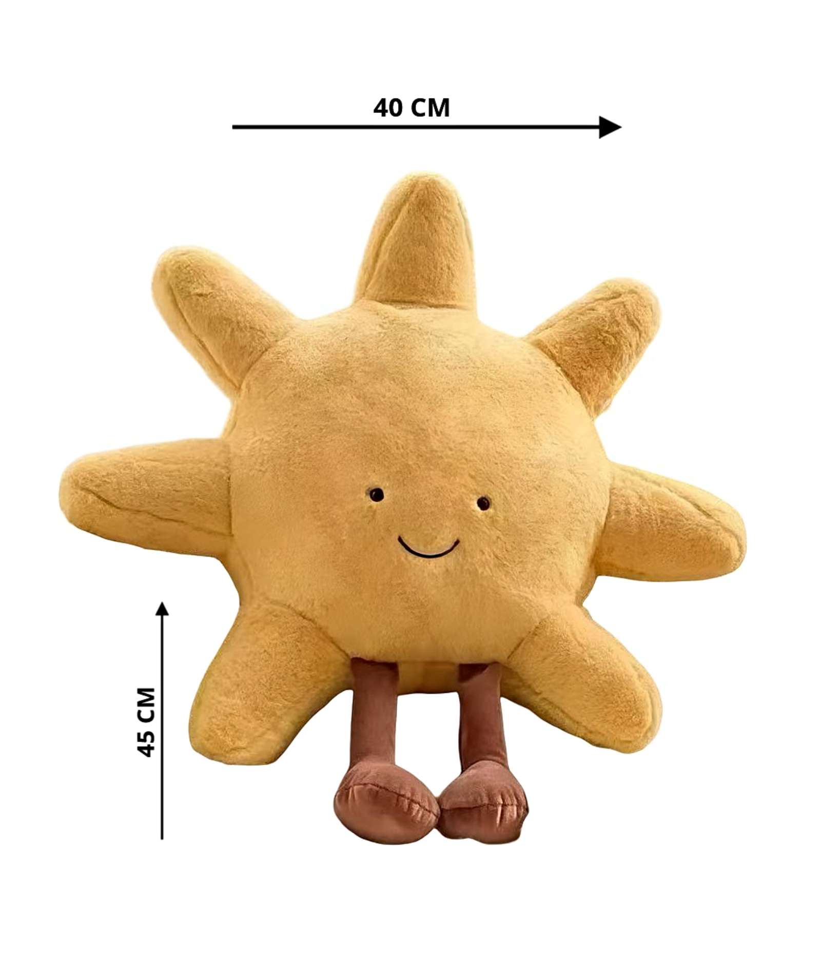 COJIN PELUCHE SOL AMARILLO - 2