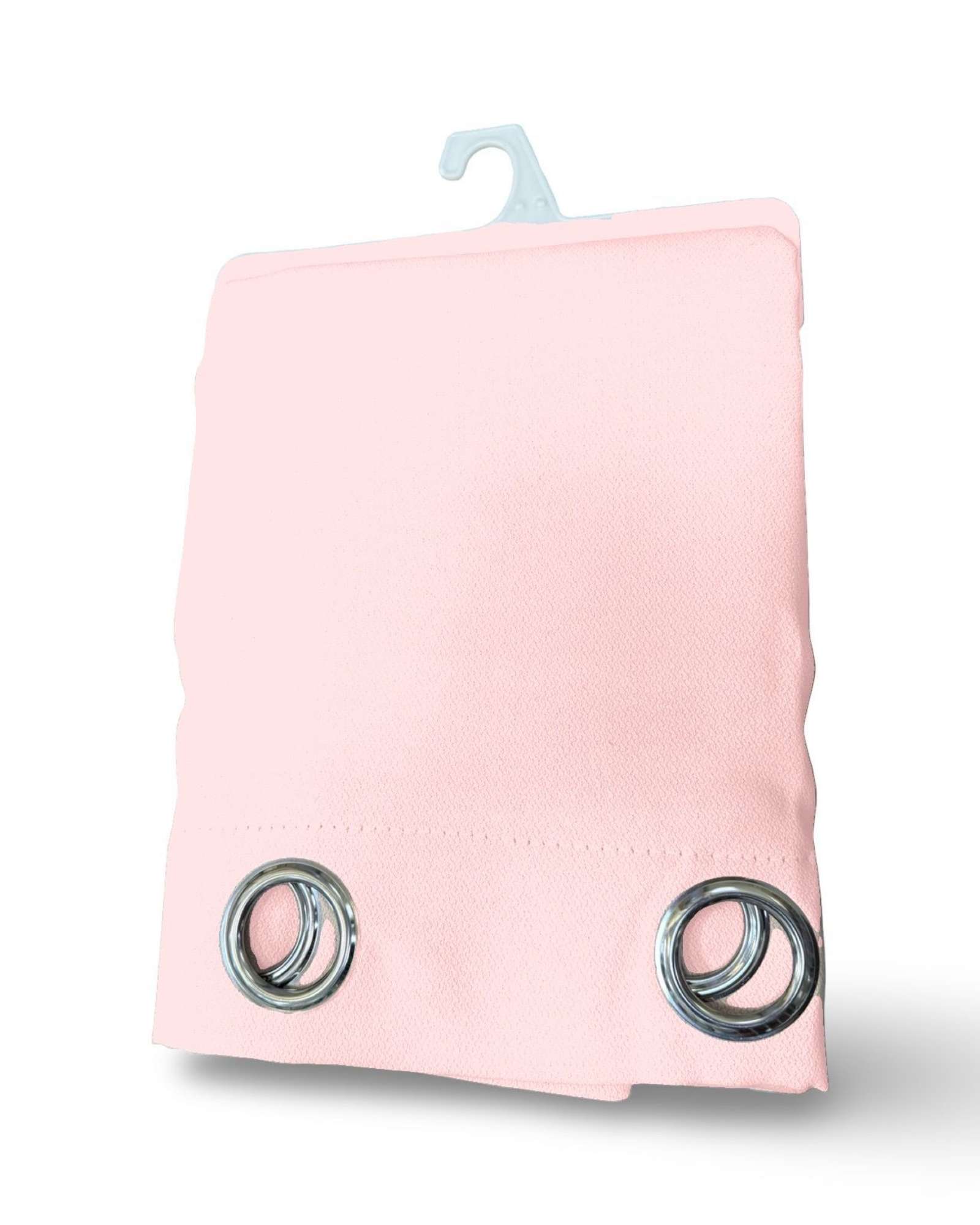 CORTINA LIVING DORMITORIO CON ARGOLLA ROSA - 4