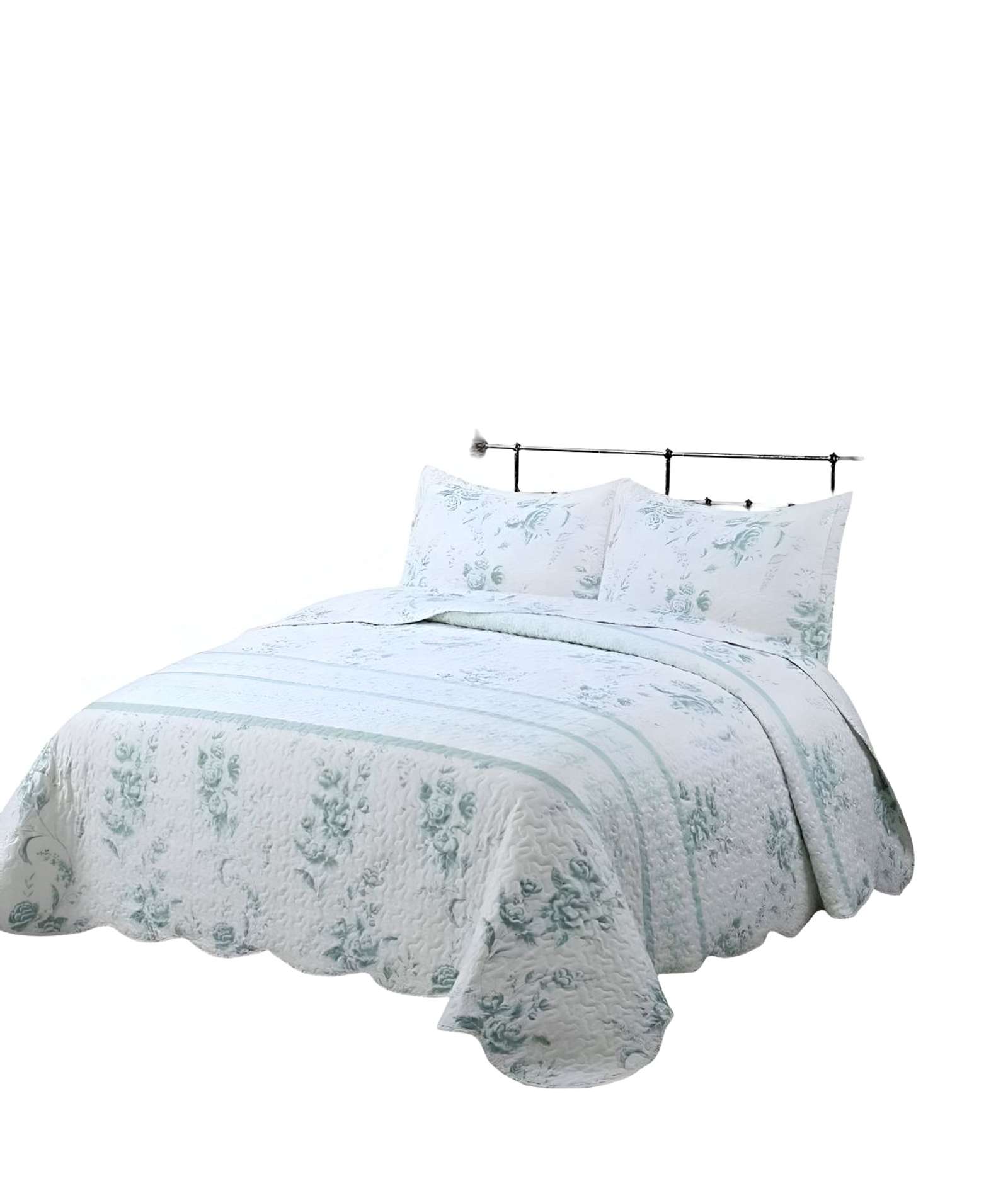 CUBRECAMA QUILT DE VERANO KING-SUPER KING - 1