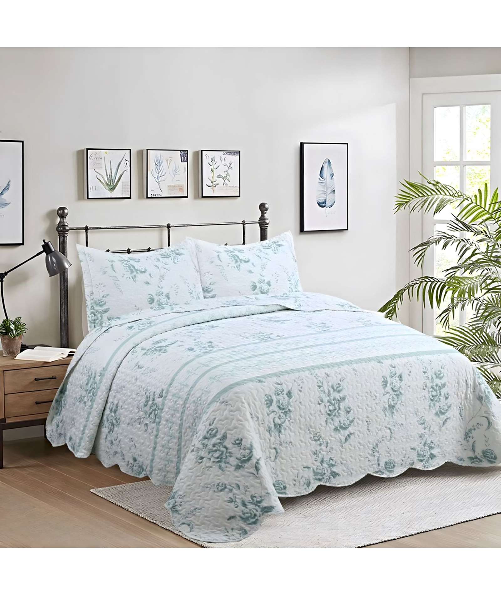 CUBRECAMA QUILT DE VERANO KING-SUPER KING - 3