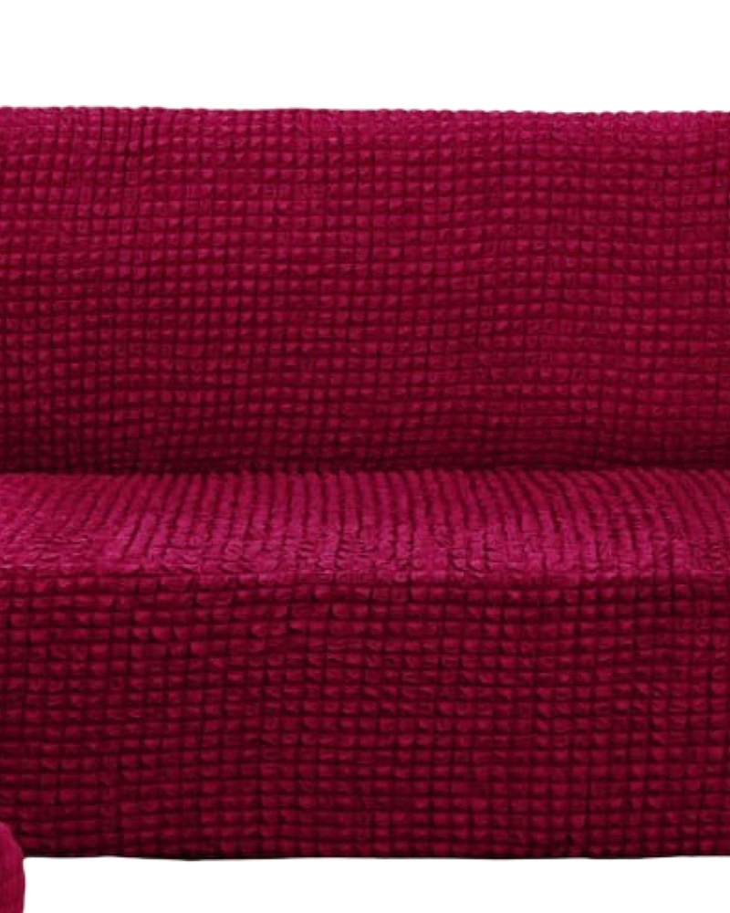 SET DE FUNDAS CUBRE SILLON 3+1+1 - MODELO CUADRILLE BURDEO - 3