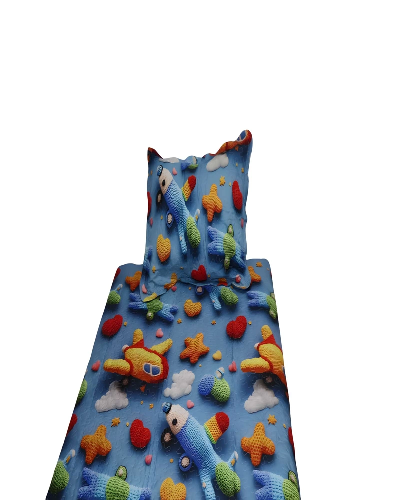 CUBRECAMA DE VERANO 3D PLAZA Y MEDIA 180 X 230 CM V08 - 2