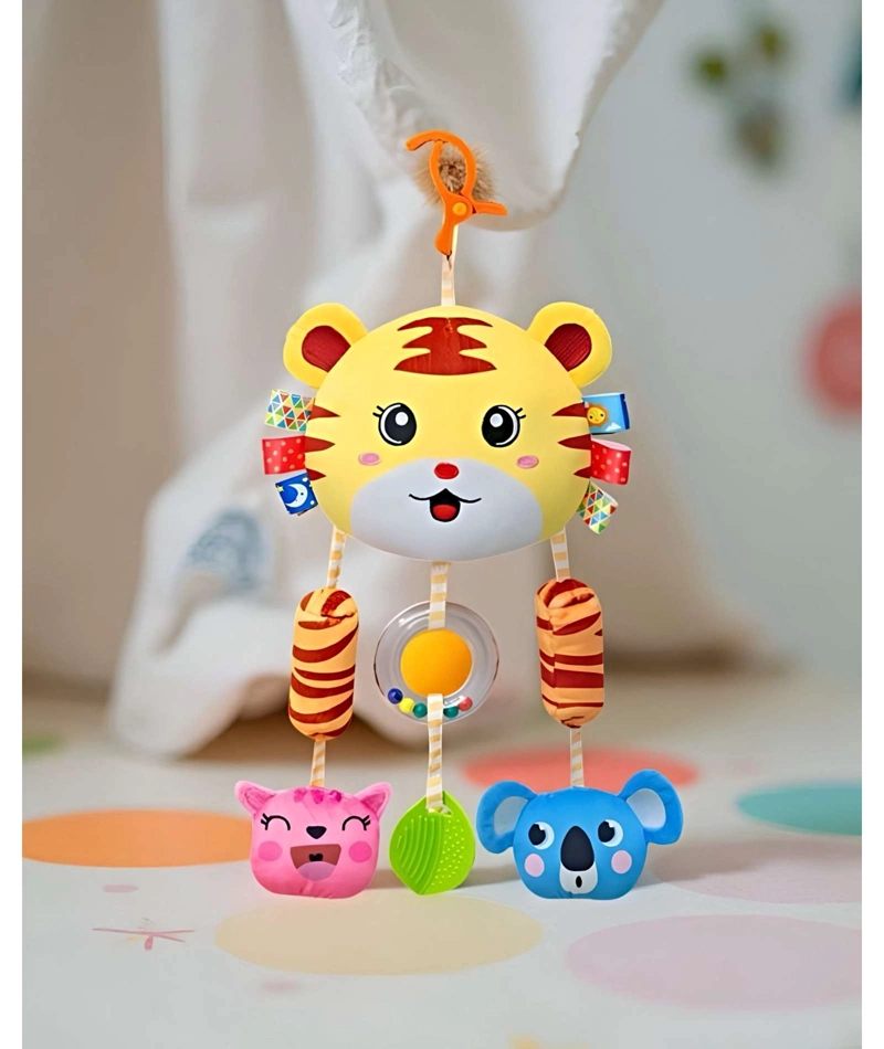 MOVIL PARA COCHE PARA BEBE  COLGANTE DISEÑO TIGRE - 4