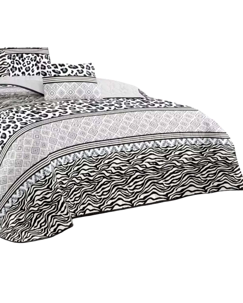 CUBRECAMA QUILT DE VERANO PLAZA Y MEDIA - 2