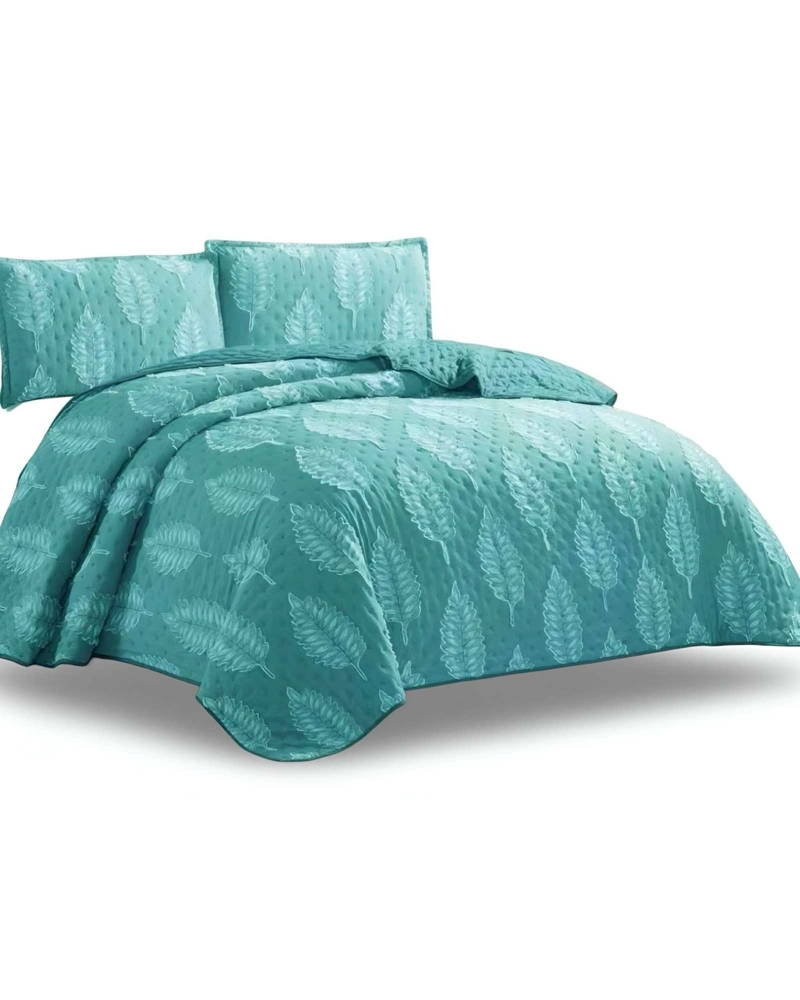 CUBRECAMA QUILT TUFTING DE LUJO SUAVE KING - 1