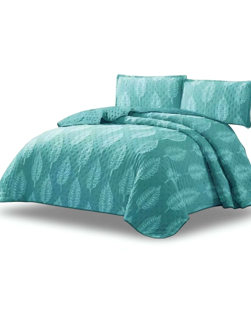 CUBRECAMA QUILT TUFTING DE LUJO SUAVE KING - 2
