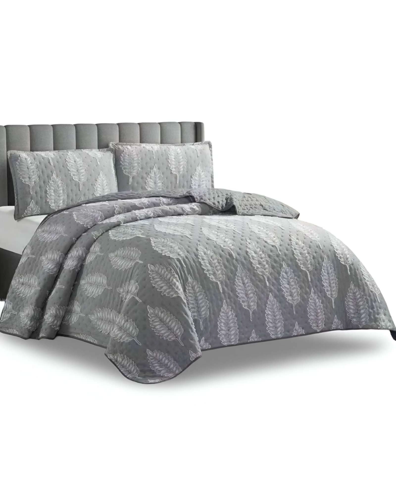 CUBRECAMA QUILT TUFTING DE LUJO SUAVE KING - 1