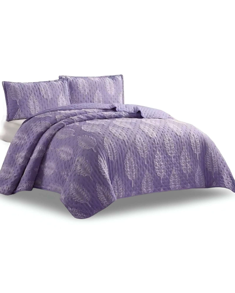 CUBRECAMA QUILT TUFTING DE LUJO SUAVE 2 PLAZAS - 1