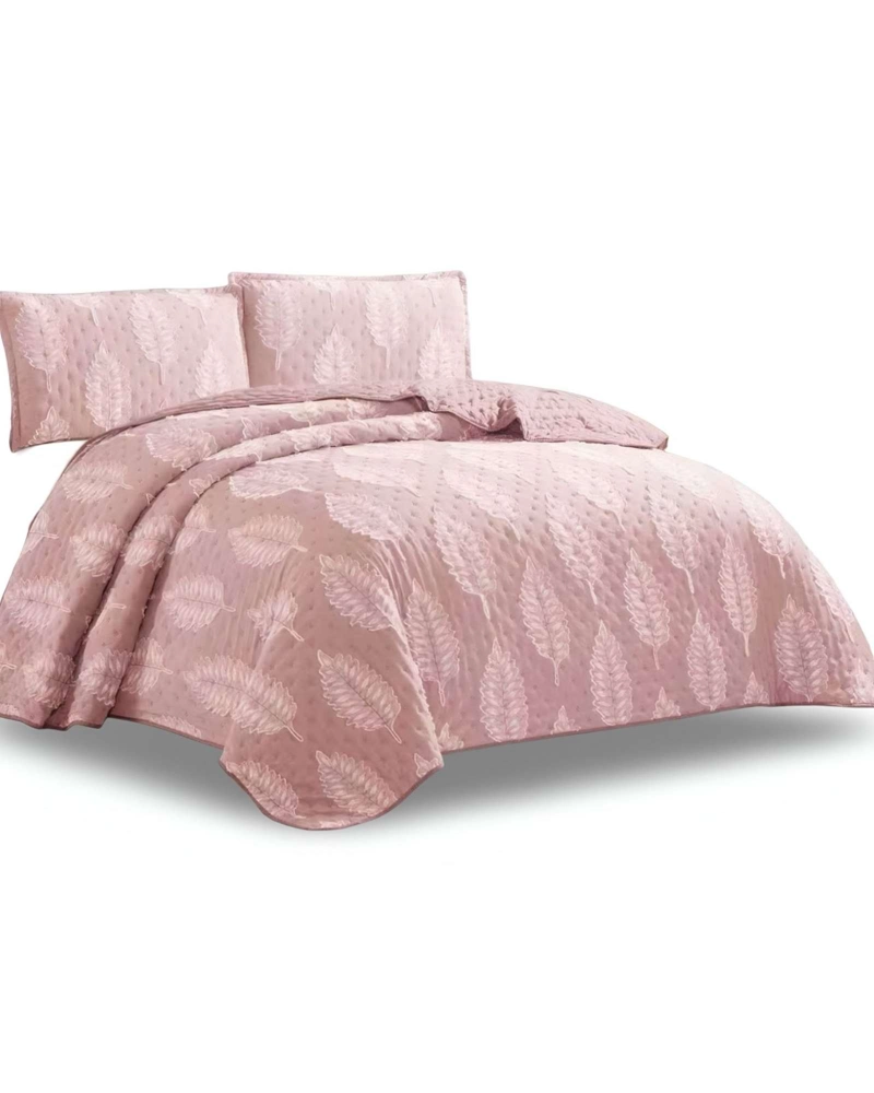 CUBRECAMA QUILT TUFTING DE LUJO SUAVE 2 PLAZAS - 1