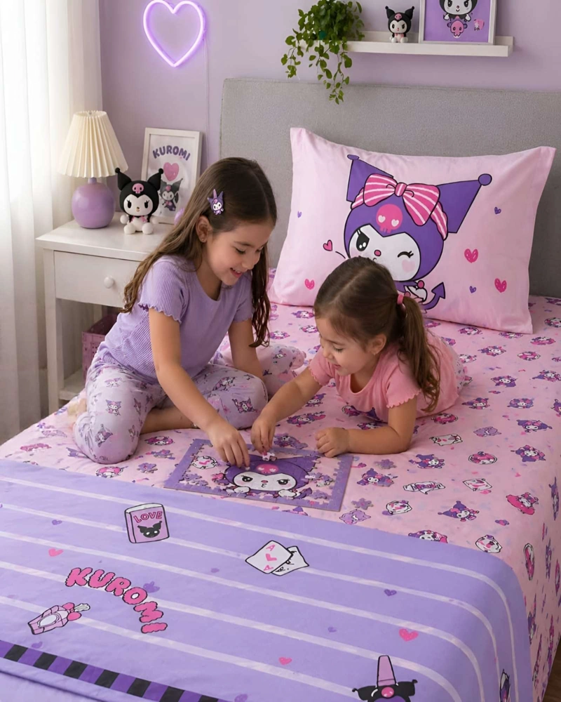 JUEGO DE SABANA INFANTIL VERANO PLAZA Y MEDIA - 5