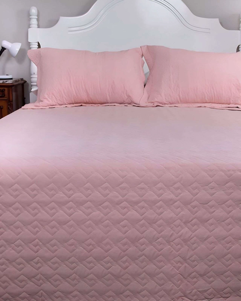 CUBRECAMA QUILT VELVETY 2 PLAZAS DORAL - 4