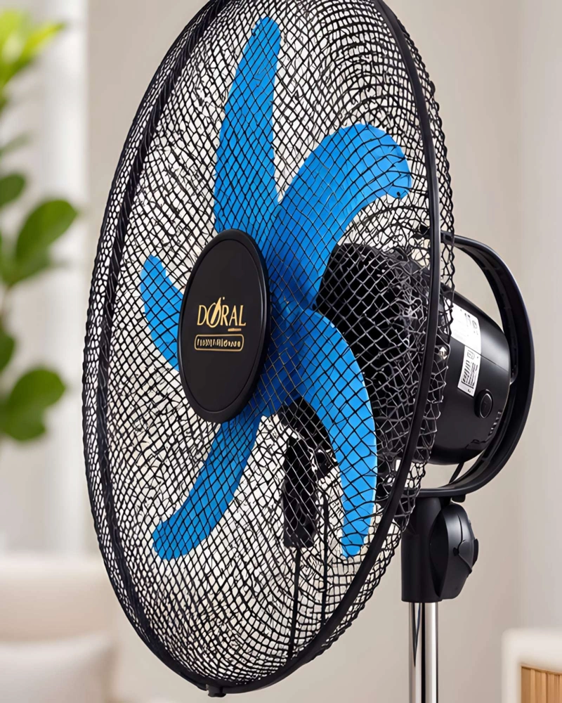 VENTILADOR DE PEDESTAL DE 18 PULGADAS CON OSCILACION AUTOMATICA DE 360 - 4