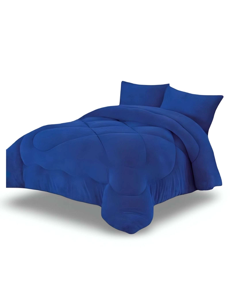 COBERTOR DE INVIERNO CON PLUSH CON CHIPORRO 2 PLAZAS - 1