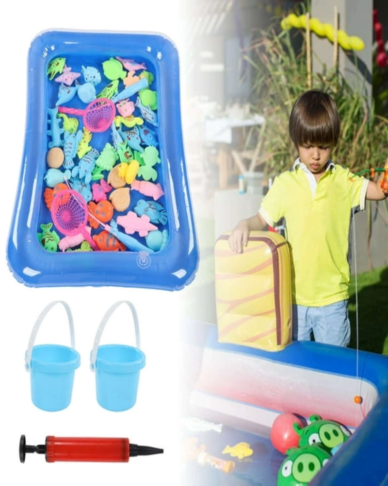 JUGUETE DE PESCA MILAGROSA PISCINA NIÑOS-NIÑAS - 2