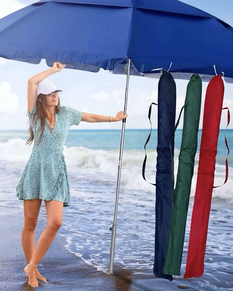 SOMBRILLA QUITASOL COLORES SURTIDOS CON PROTECCION UV 170 CM DIAMETRO - 2