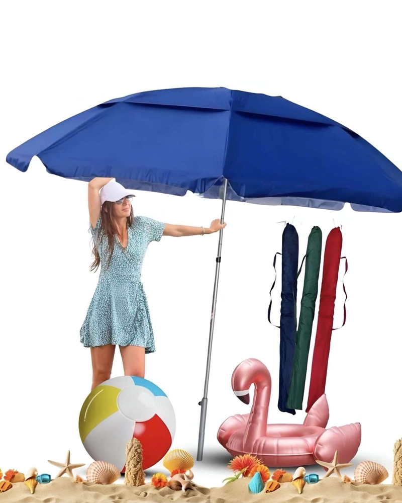 SOMBRILLA QUITASOL COLORES SURTIDOS CON PROTECCION UV 170 CM DIAMETRO - 6