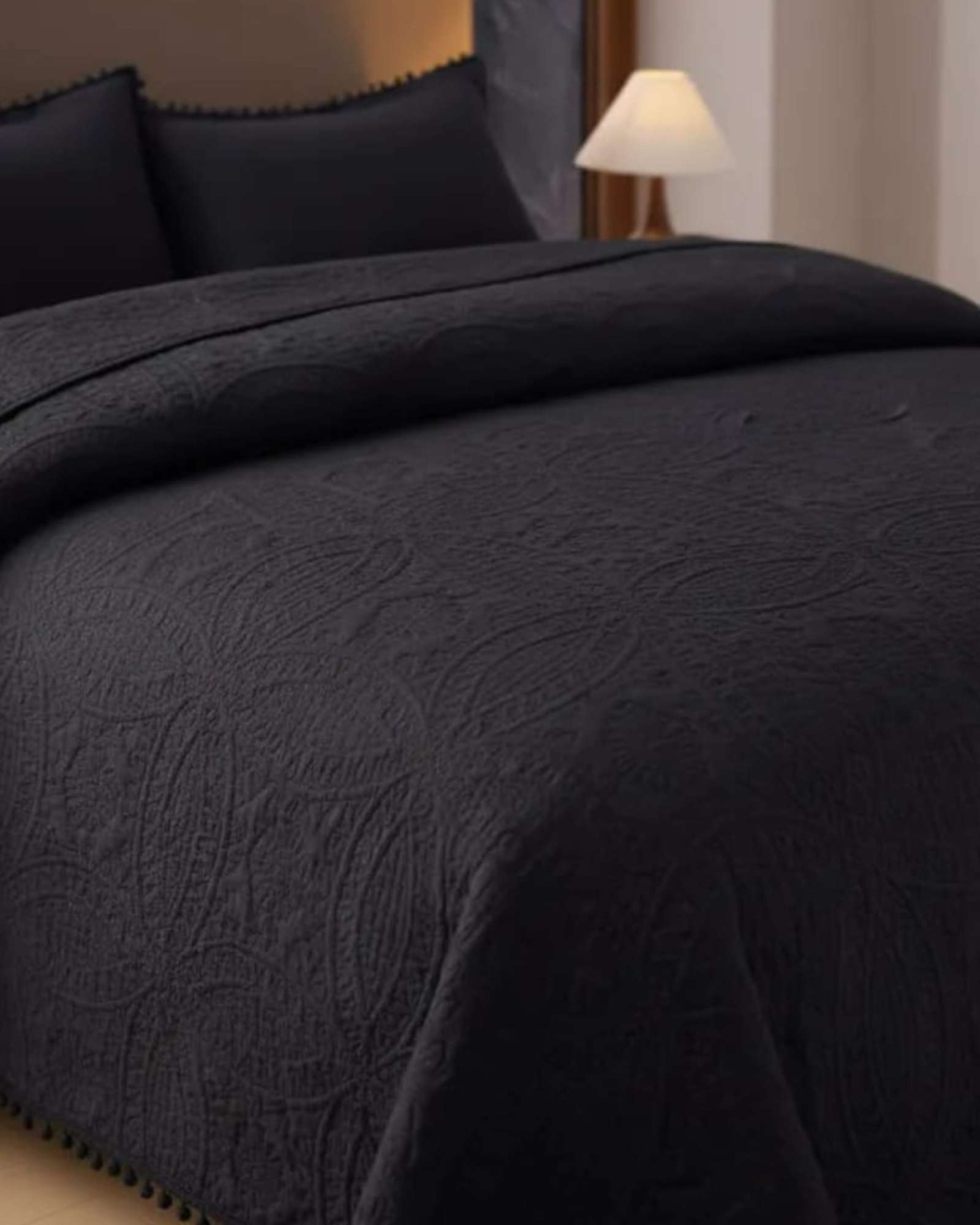 CUBRECAMA CON POMPONES 2 PLAZAS - 4