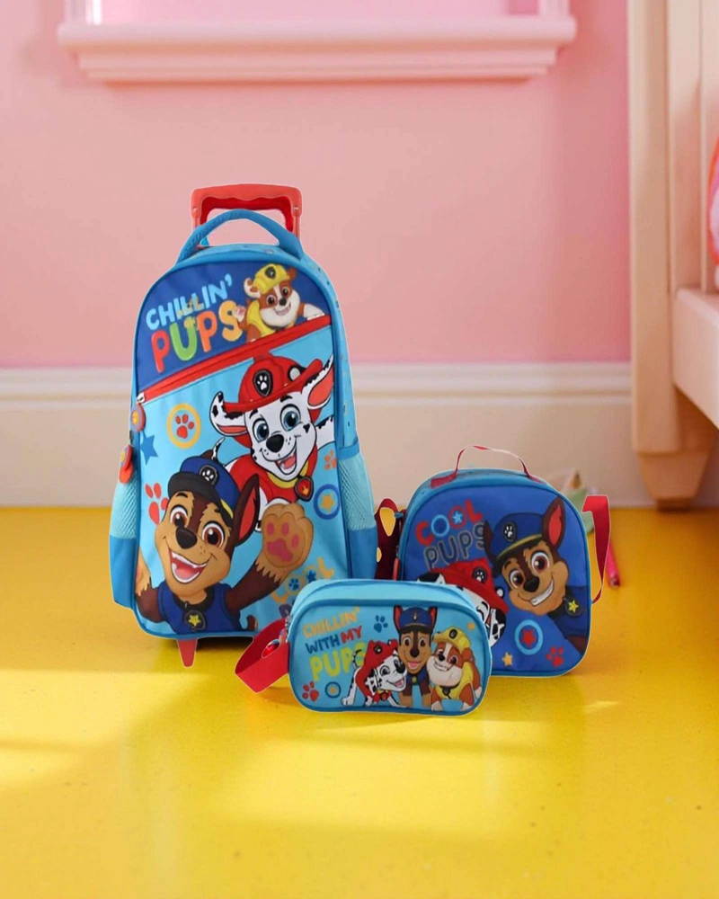 MOCHILA ESCOLAR NIÑA CON RUEDAS 3 PIEZAS NIÑA - 4