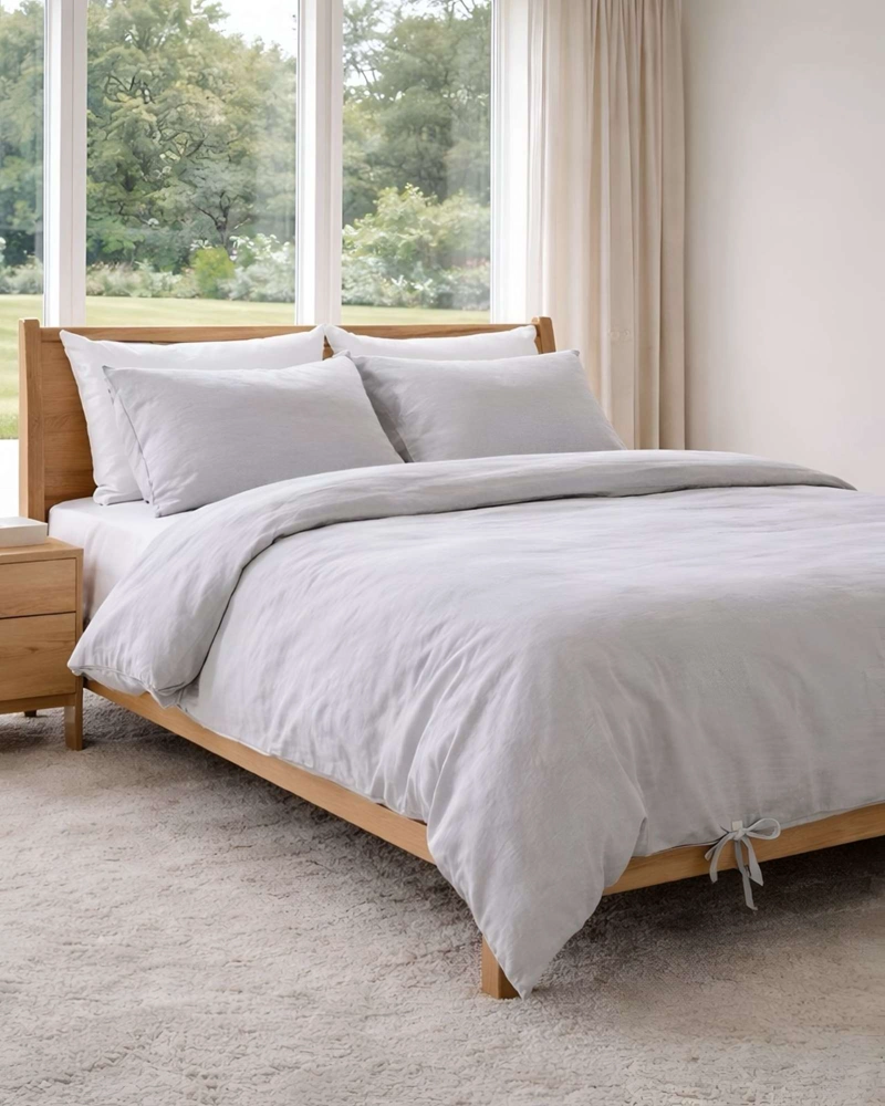 FUNDA DE PLUMON UNICOLOR KING 240X260 CM - 4