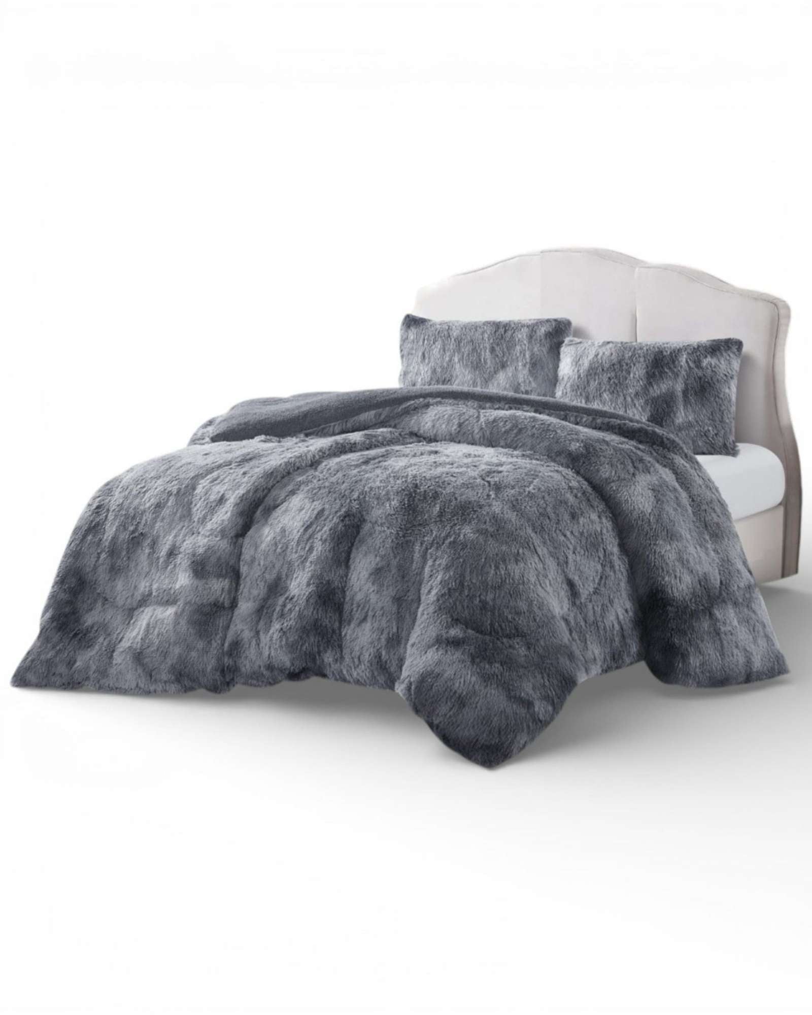PLUMON CUBRECAMA PLAZA Y MEDIA SHERPA PELUDO INVIERNO DISEÑO SUAVE - 6
