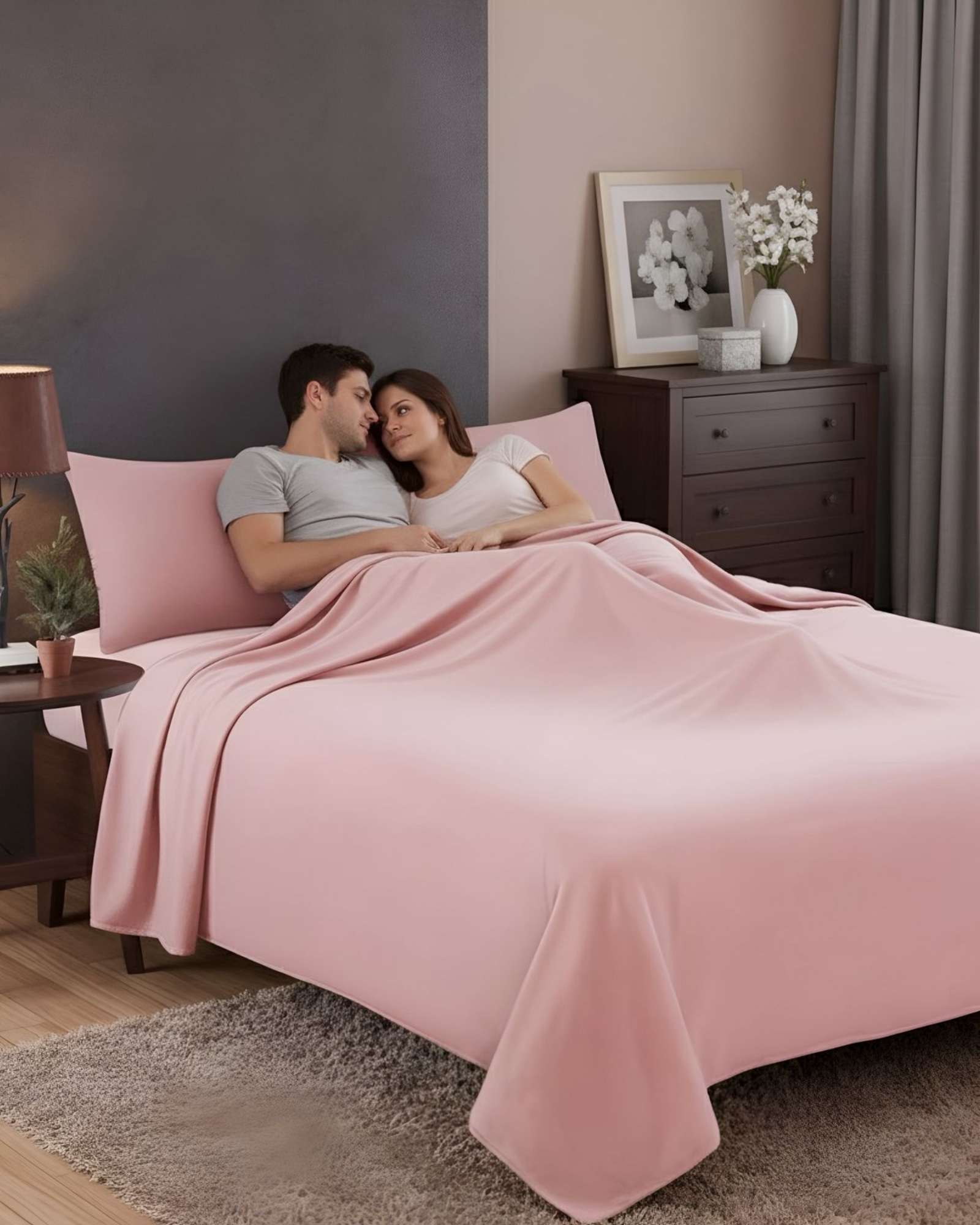 SABANA DE POLAR ULTRA SUAVE MAXIMA CALIDEZ Y CONFORT ROSA 1,5 PLAZAS C2 - 3