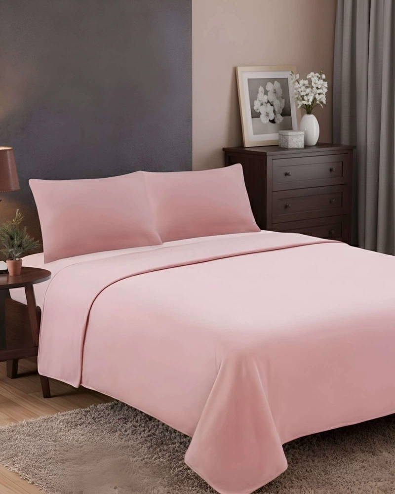 SABANA DE POLAR ULTRA SUAVE MAXIMA CALIDEZ Y CONFORT ROSA 1,5 PLAZAS C2 - 6