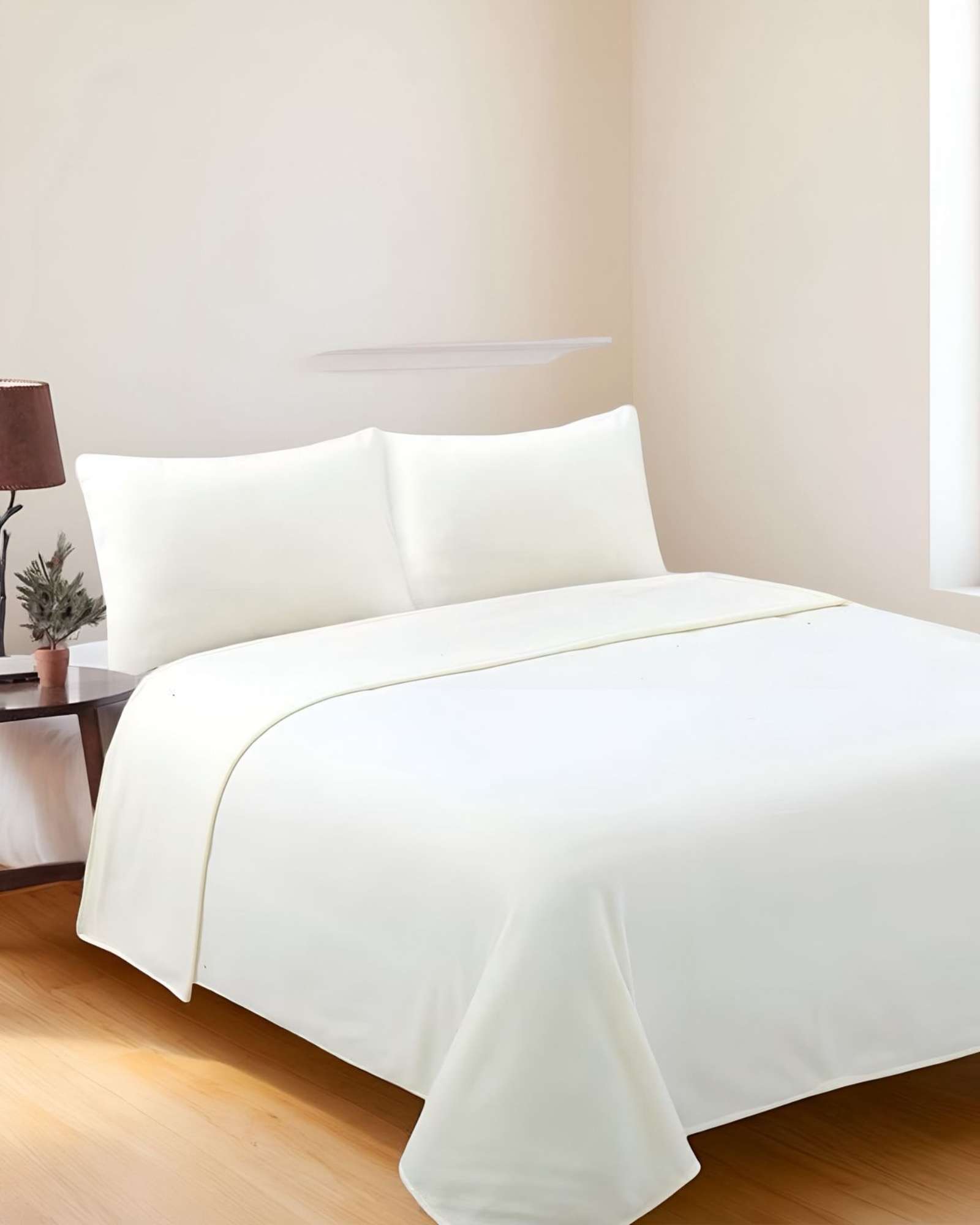 SABANA DE POLAR ULTRA SUAVE MAXIMA CALIDEZ Y CONFORT BLANCA KING C29 - 1