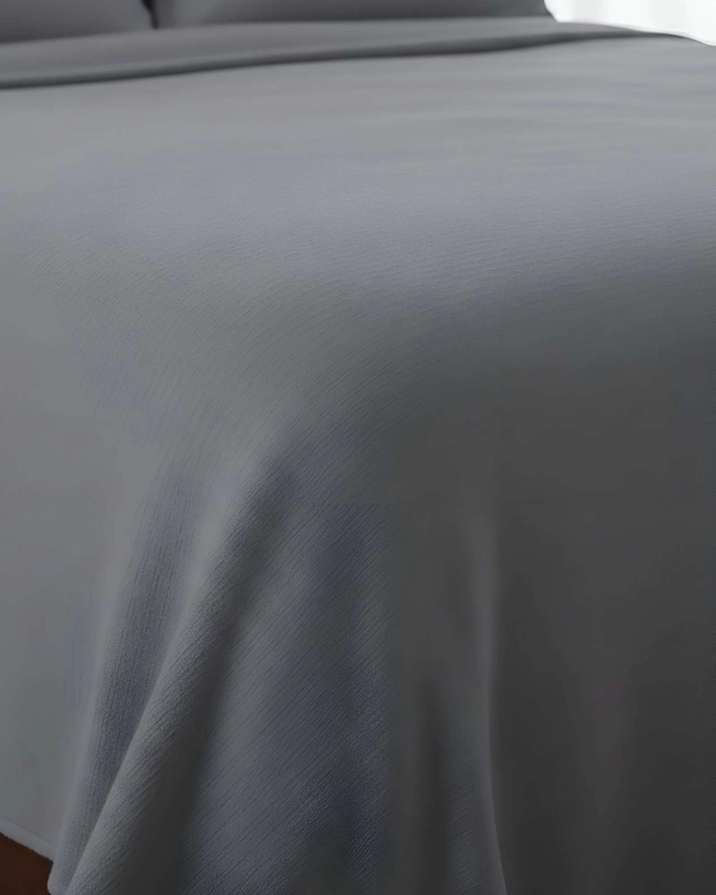 SABANA DE POLAR ULTRA SUAVE MAXIMA CALIDEZ Y CONFORT GRIS 1,5 PLAZAS C8 - 5