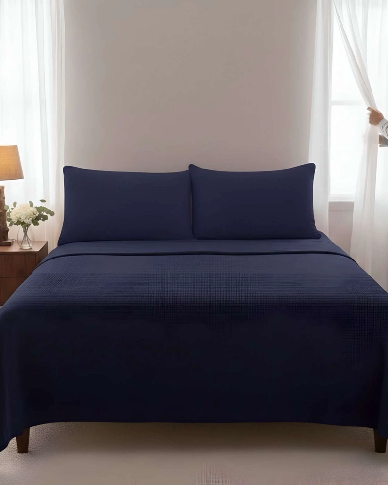 SABANA DE POLAR ULTRA SUAVE MAXIMA CALIDEZ Y CONFORT NEGRA 1,5 PLAZAS C10 - 2