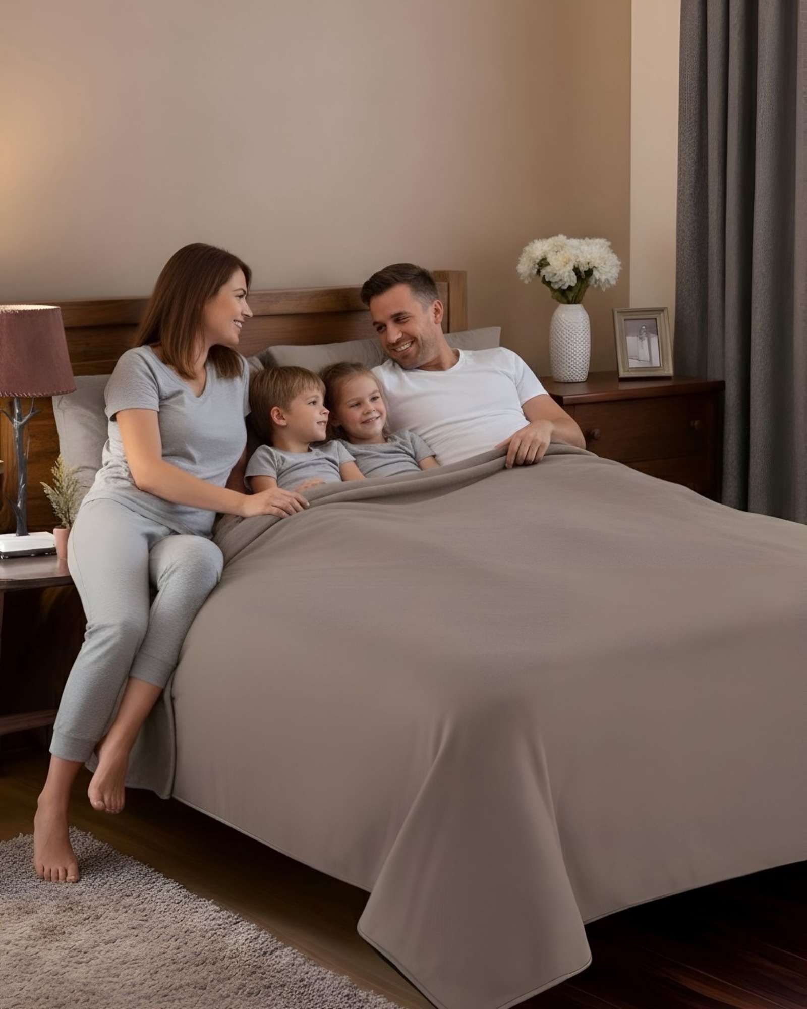 SABANA DE POLAR ULTRA SUAVE MAXIMA CALIDEZ Y CONFORT MARRON KING C25 - 5