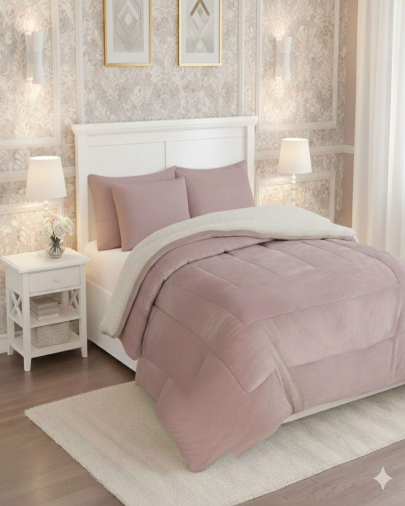 CUBRECAMA PREMIUM PLUSH Y CHIPORRO - INVIERNO KING - 2