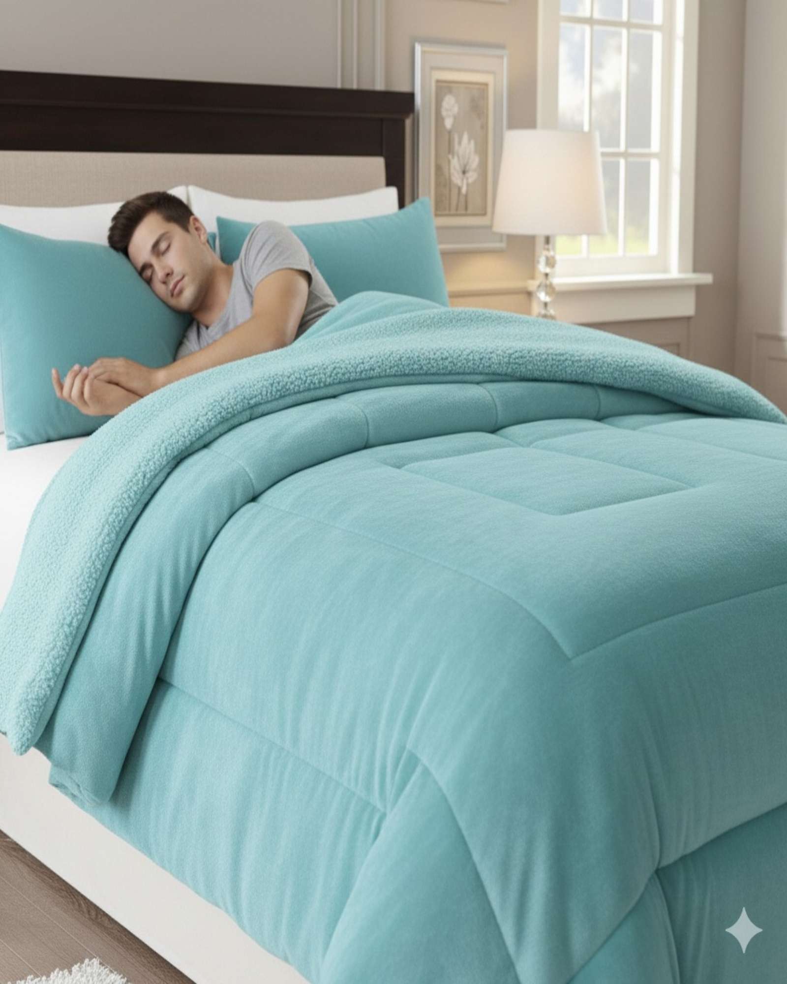 CUBRECAMA PREMIUM PLUSH Y CHIPORRO - INVIERNO KING - 4